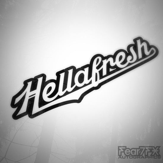 HellaFresh JDM Euro Decal Sticker