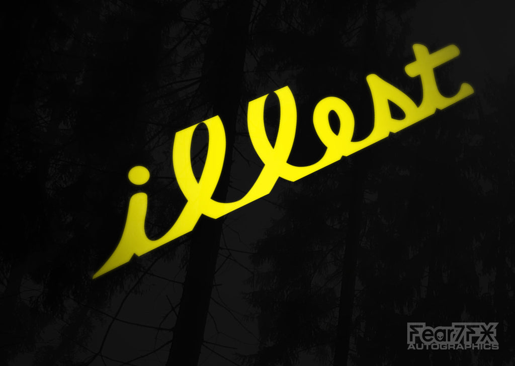 Illest JDM Car Vinyl Decal Sticker