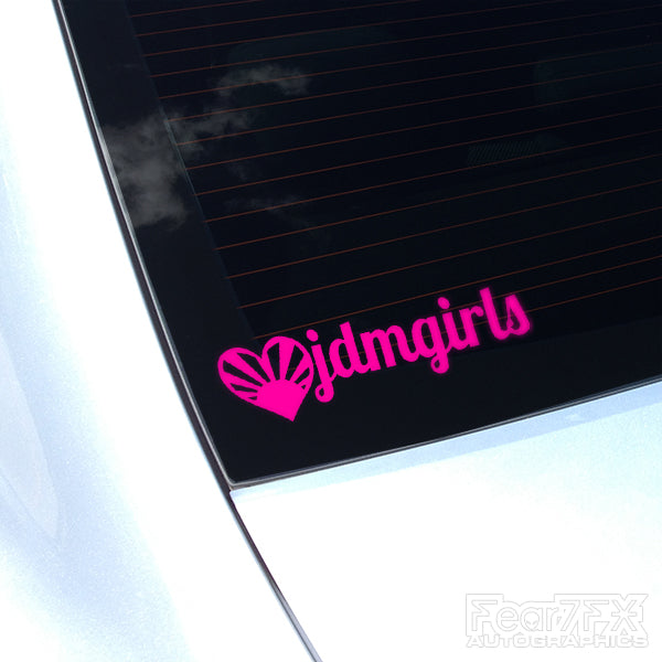 JDM GirlsCar Vinyl Decal Sticker