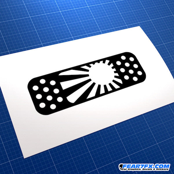 JDM Plaster Bandaid Car Vinyl Decal Sticker