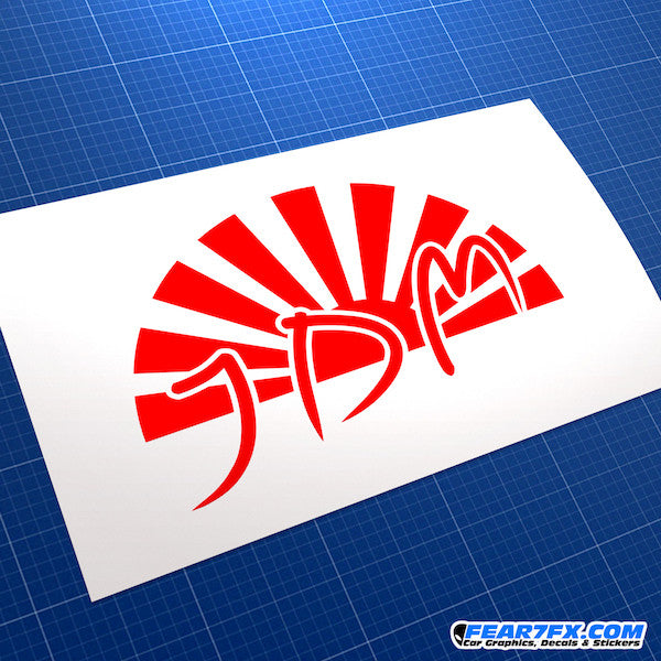 JDM Sunrise Car Vinyl Decal Sticker