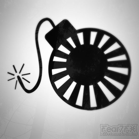 JDM Bomb Decal Sticker