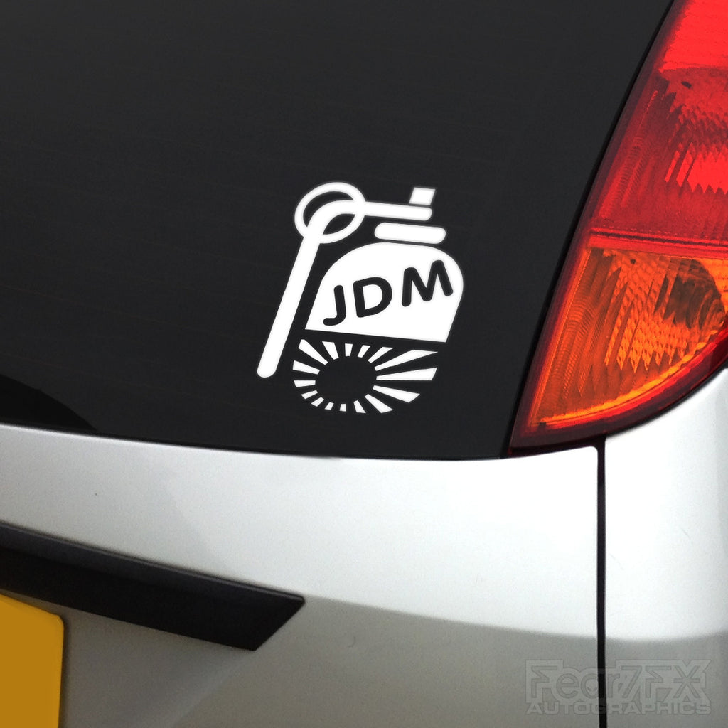 JDM Bomb Grenade Decal Sticker