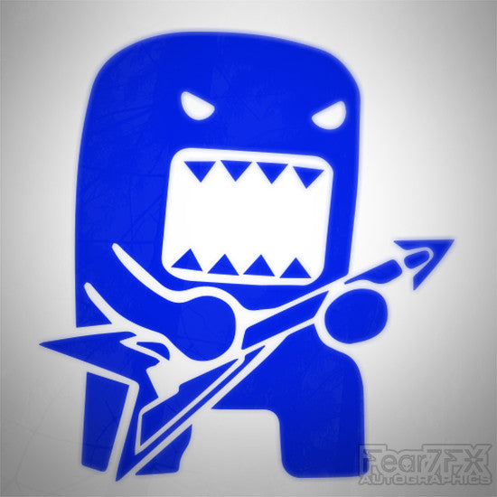 Domo Kun Rock Star Drift JDM Euro Decal Sticker V8