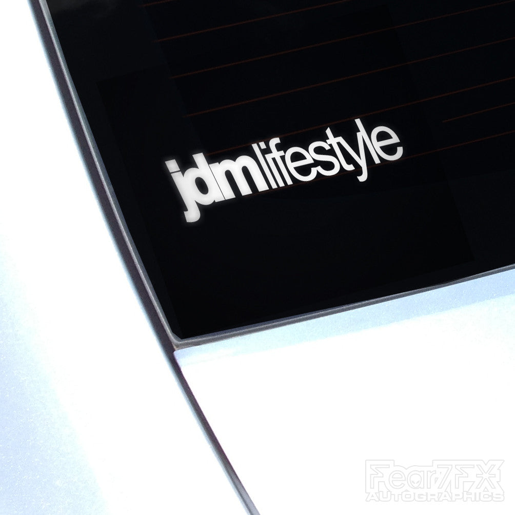 JDM Lifestyle Decal Sticker