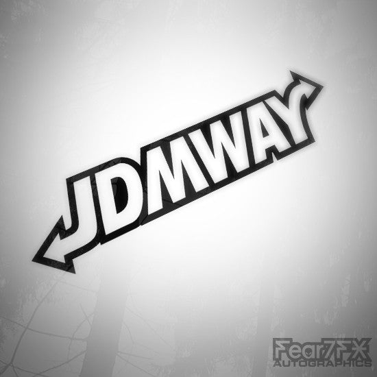 JDM Way JDMWAY Euro Decal Sticker