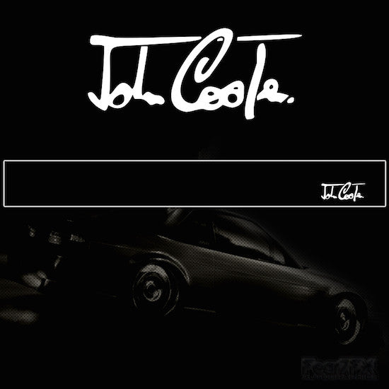 John Cooper V2 Vinyl Windscreen SunStrip Any 2 Colours