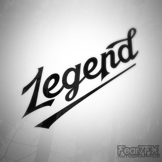 Legend JDM Euro Decal Sticker V2