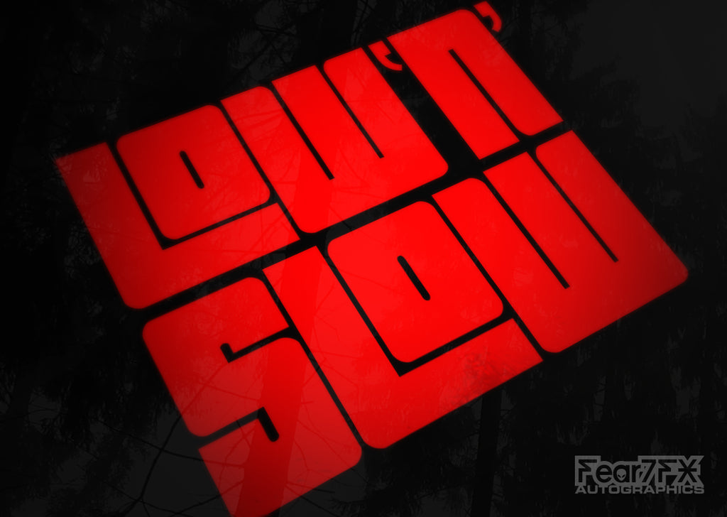 Low And Slow JDM Vinyl Decal Sticker