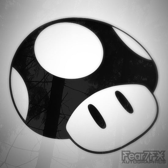 Mario Mushroom JDM Euro Decal Sticker