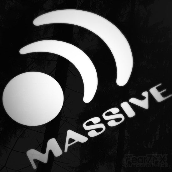 1x Massive Audio V1 Vinyl Transfer Decal