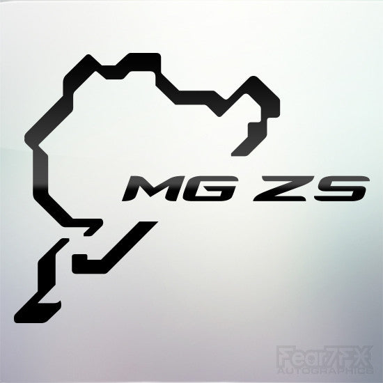 1x MGZS Nurburgring Vinyl Transfer Decal