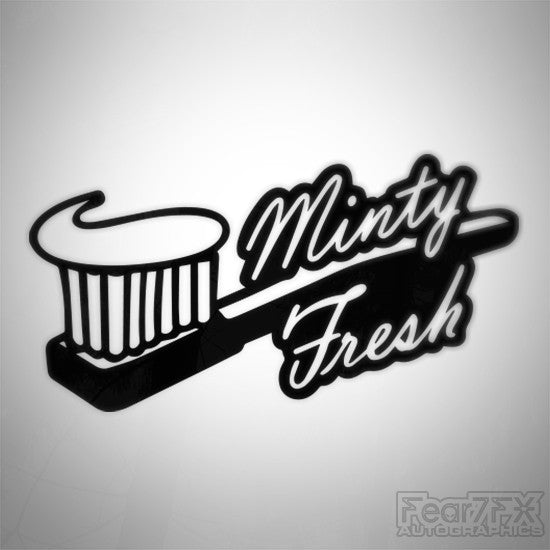 Minty Fresh Euro Decal Sticker V1