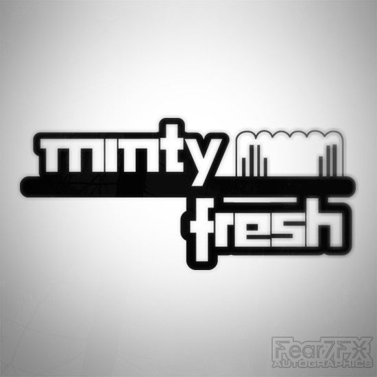 Minty Fresh Euro Decal Sticker V2