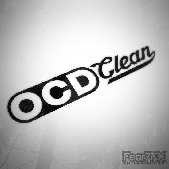 OCD Clean Fresh Minty Decal Sticker V2