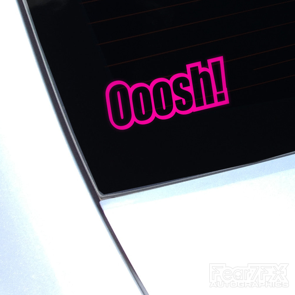 Ooosh! Bang Tidy JDM Euro Decal Sticker V2