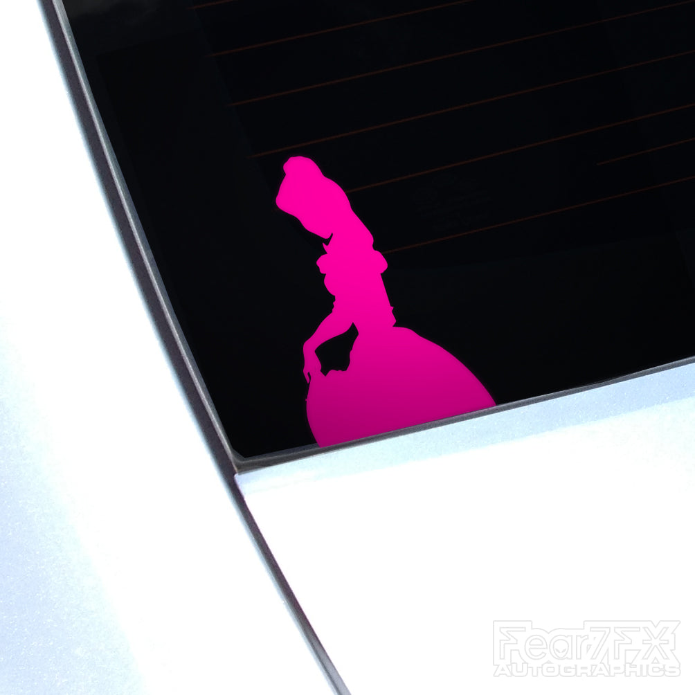 Princess Belle Vinyl Decal Sticker