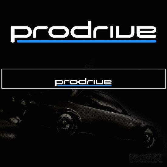 Prodrive Vinyl Windscreen SunStrip Any 3 Colours