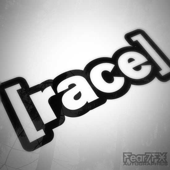 Race Freak JDM Euro Funny Decal Sticker
