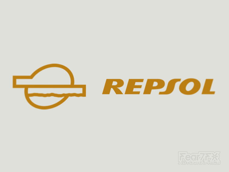 2x Repsol V2 Vinyl Transfer Decal
