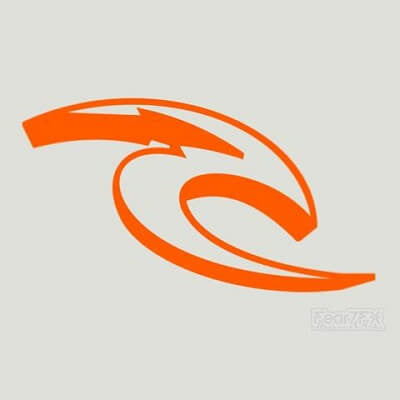 Rip Curl 3D Rare Logo Vinyl Transfer Decal