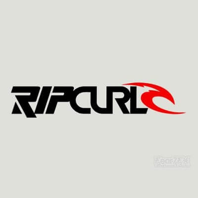 2x Rip Curl V3 Vinyl Transfer Decal