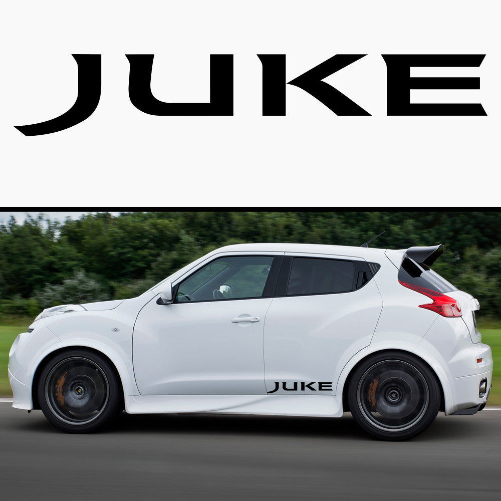 2x Juke Side Skirt Vinyl Decal