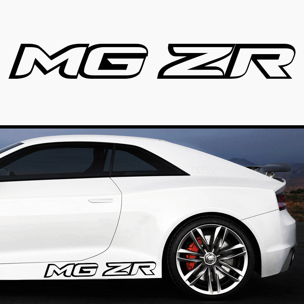 2x MGZR 3D Rare Side Skirt Vinyl Decal