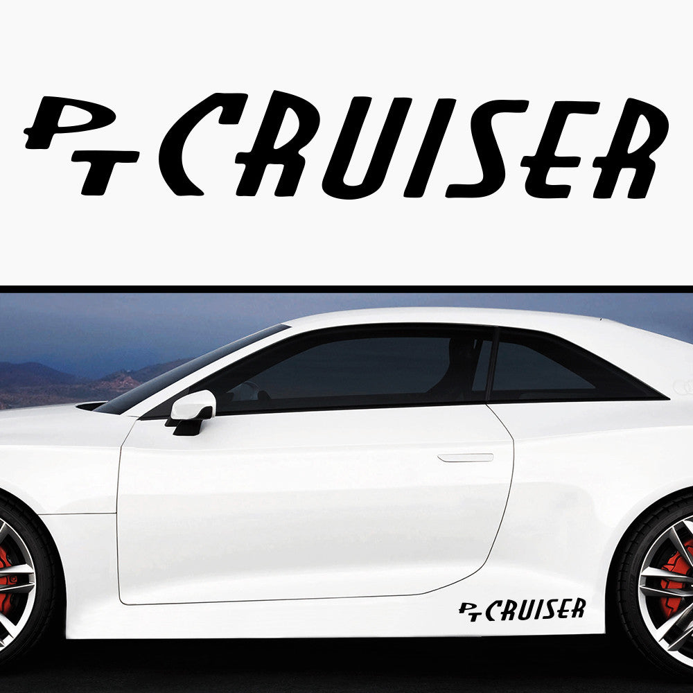 2x PT Cruiser Side Skirt Vinyl Decal