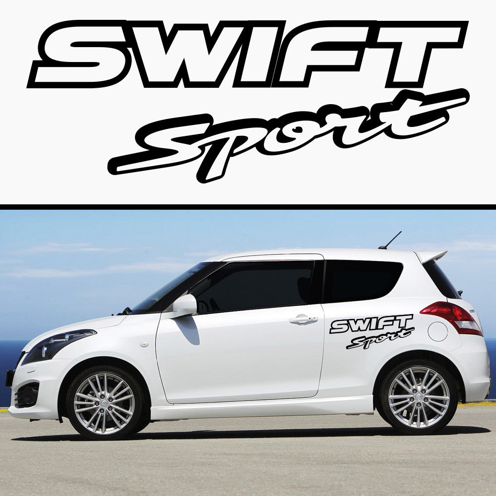 2x Swift Sport Rare Side Skirt Vinyl Decal