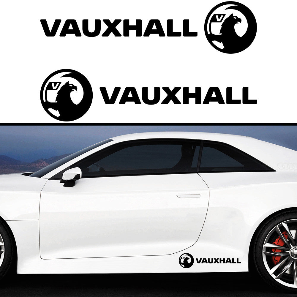 2x Vauxhall New Side Skirt Vinyl Decal