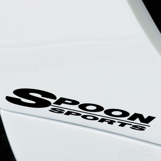 2x Spoon Sports Performance Tuning Vinyl Decal