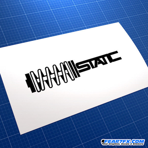 Static Coilovers JDM Car Vinyl Decal Sticker