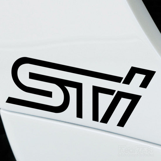2x STI Performance Tuning Vinyl Decal