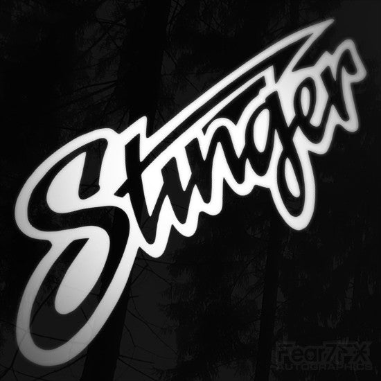 1x Stinger Audio Vinyl Transfer Decal