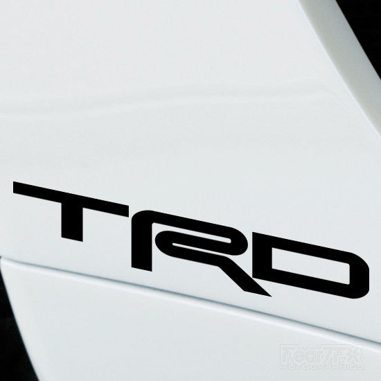 2x TRD Performance Tuning Vinyl Decal