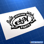 Built With Genuine Ebay Parts JDM Car Vinyl Decal Sticker