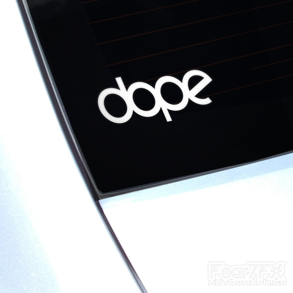 Dope JDM Car Vinyl Decal Sticker