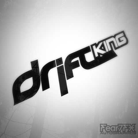 Drift King JDM Euro Decal Sticker V2