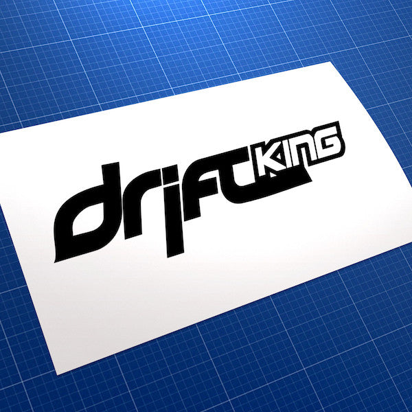Drift King Race Car JDM Car Vinyl Decal Sticker
