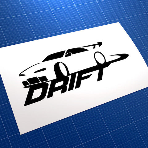 Drift Race Car JDM Car Vinyl Decal Sticker