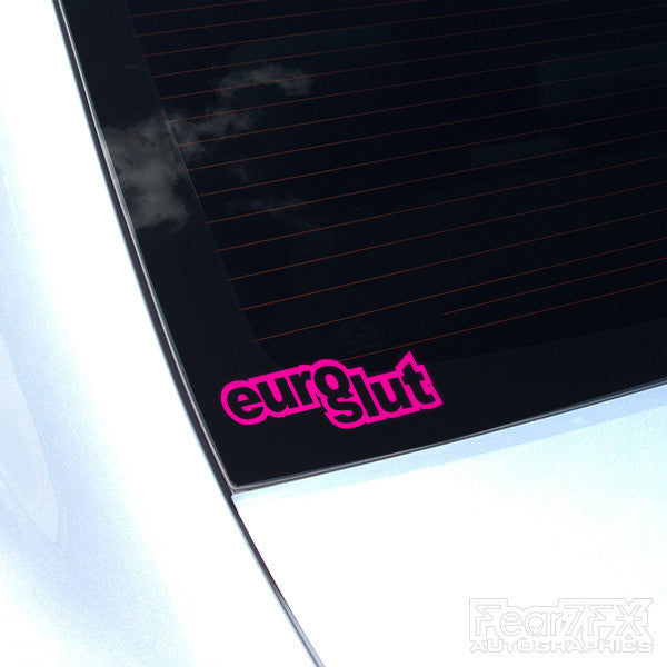 Euro Slut JDM Car Vinyl Decal Sticker