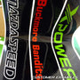 XPower Vinyl Windscreen SunStrip Any 2 Colours
