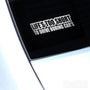 Life Too Short To Drive Boring Cars Car Vinyl Decal Sticker
