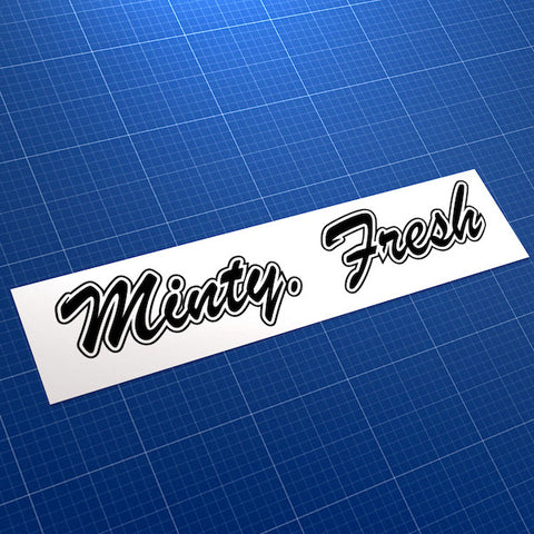 Minty Fresh JDM Car Vinyl Decal Sticker
