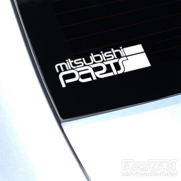 Mitsubishi Parts Car Funny JDM Car Vinyl Decal Sticker
