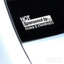 Not Sponsored By Loans & Overdrafts Funny Decal Sticker