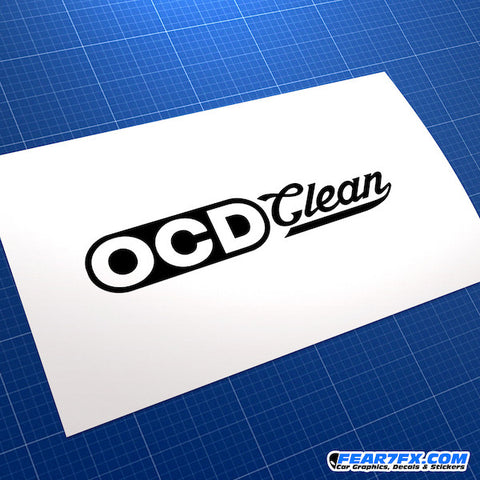 OCD Clean JDM Car Vinyl Decal Sticker