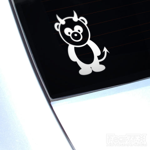 Panda Devil JDM Euro Decal Sticker