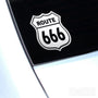 Route 666 Funny JDM Euro Decal Sticker V2